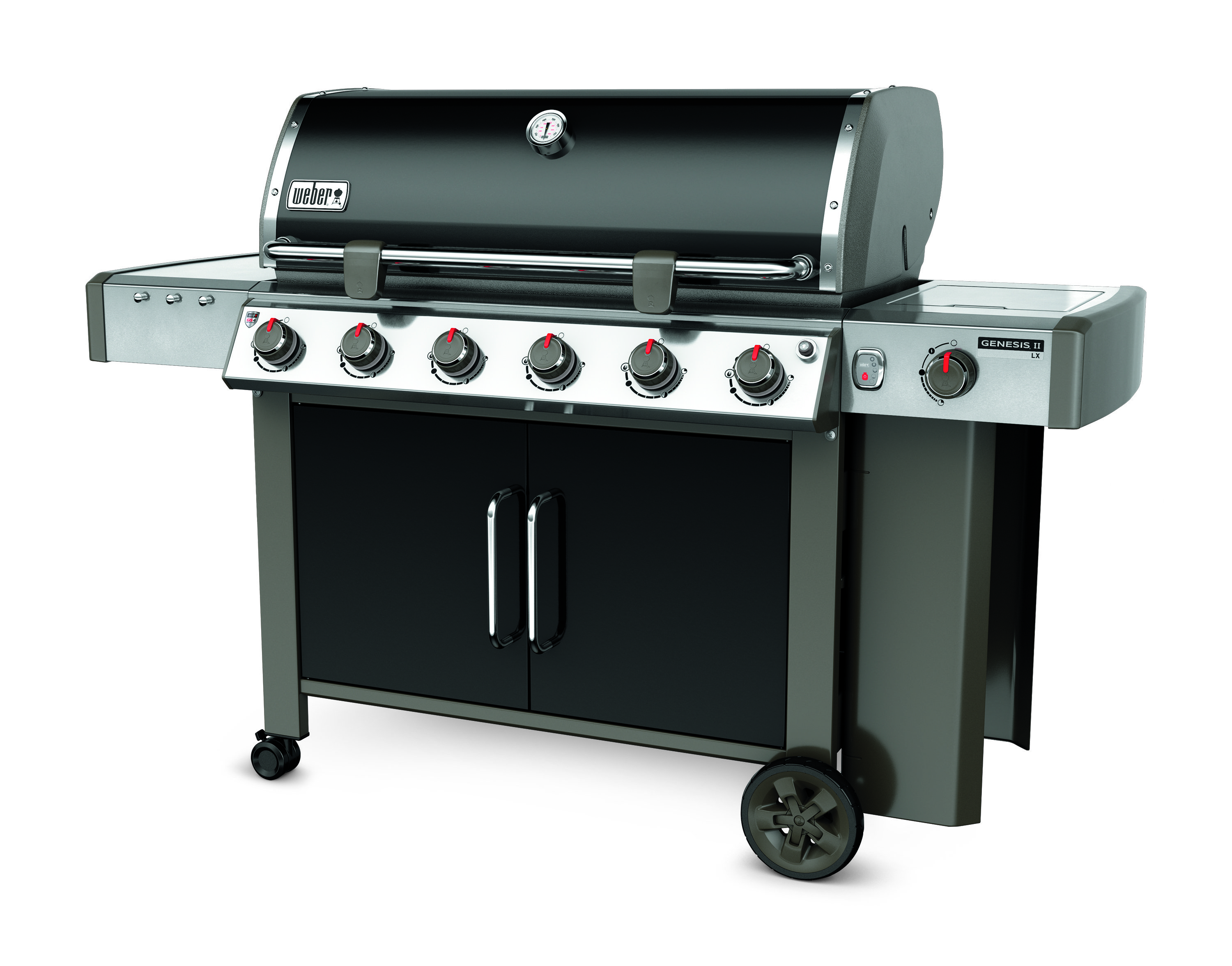 Weber Genesis II LX E 640 6 Burner Propane Gas Grill With Side