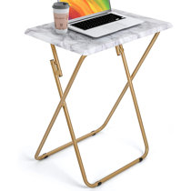 gold tv dinner tray