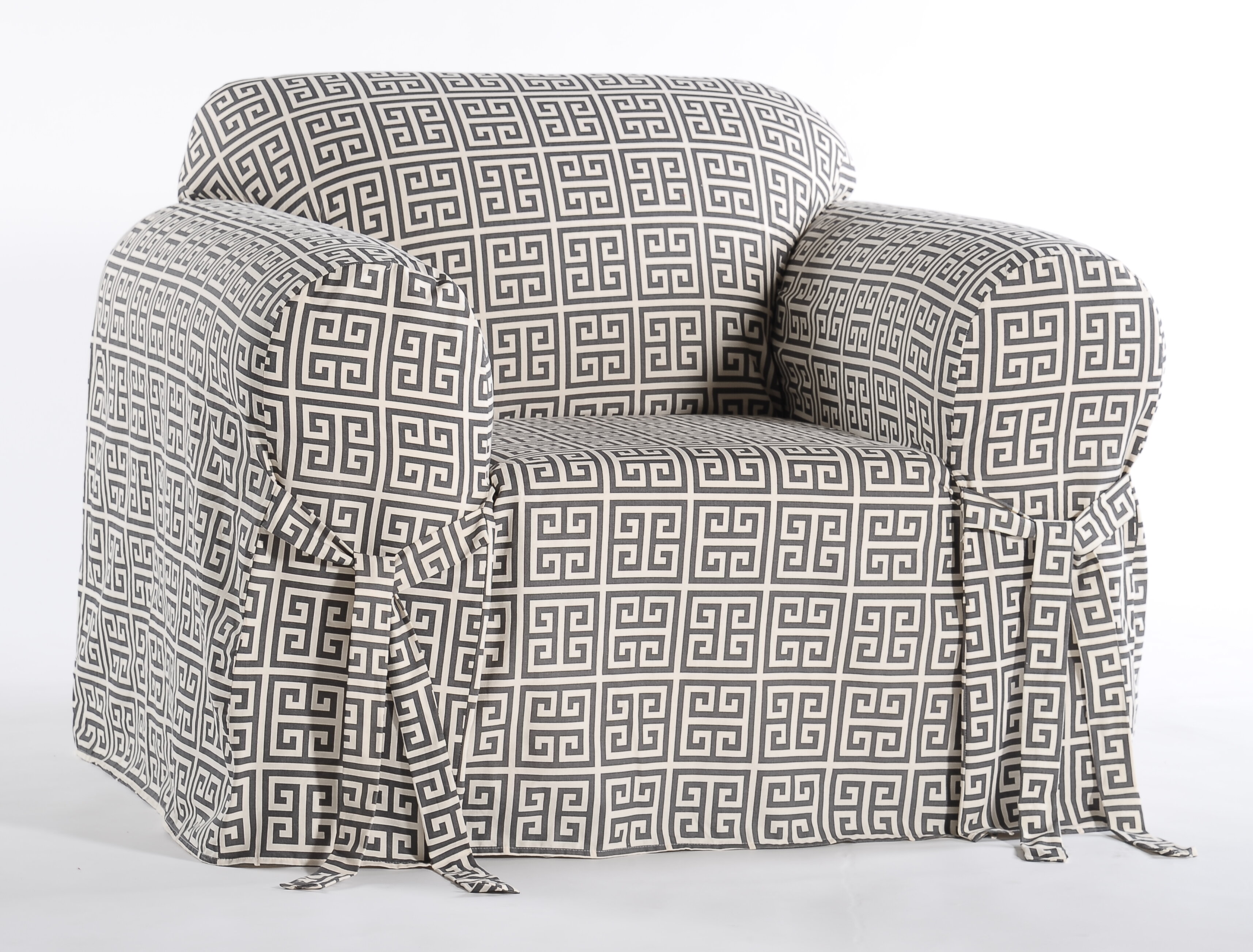 Mercer41 Box Cushion Armchair Slipcover Wayfair