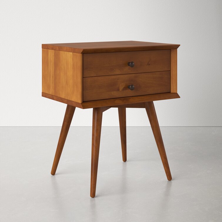 solid wood nightstands under $100