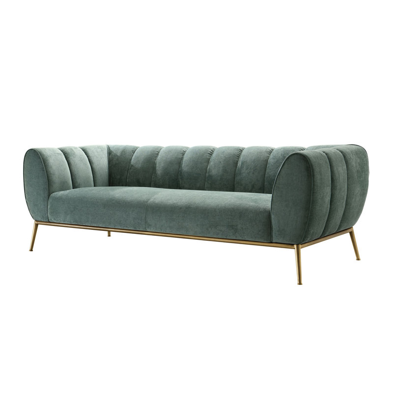 Diamond Sofa Jade 95 Tuxedo Arm Sofa Wayfair