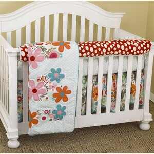 Omega 4 Piece Crib Bedding Set