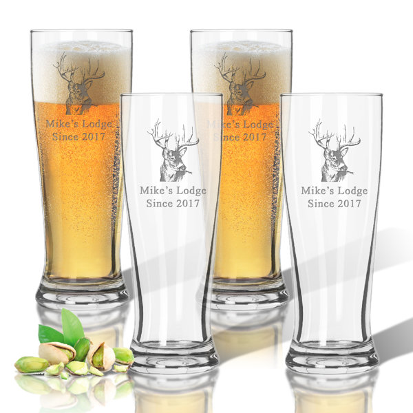 Carved Solutions Tritan Buck Lodge 14 Oz Plastic Pilsner Glass Wayfair