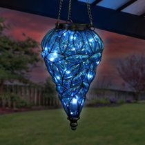 Solar Power Color Changing Outdoor Garden Tree Hanging Lamp Table Light L&6 