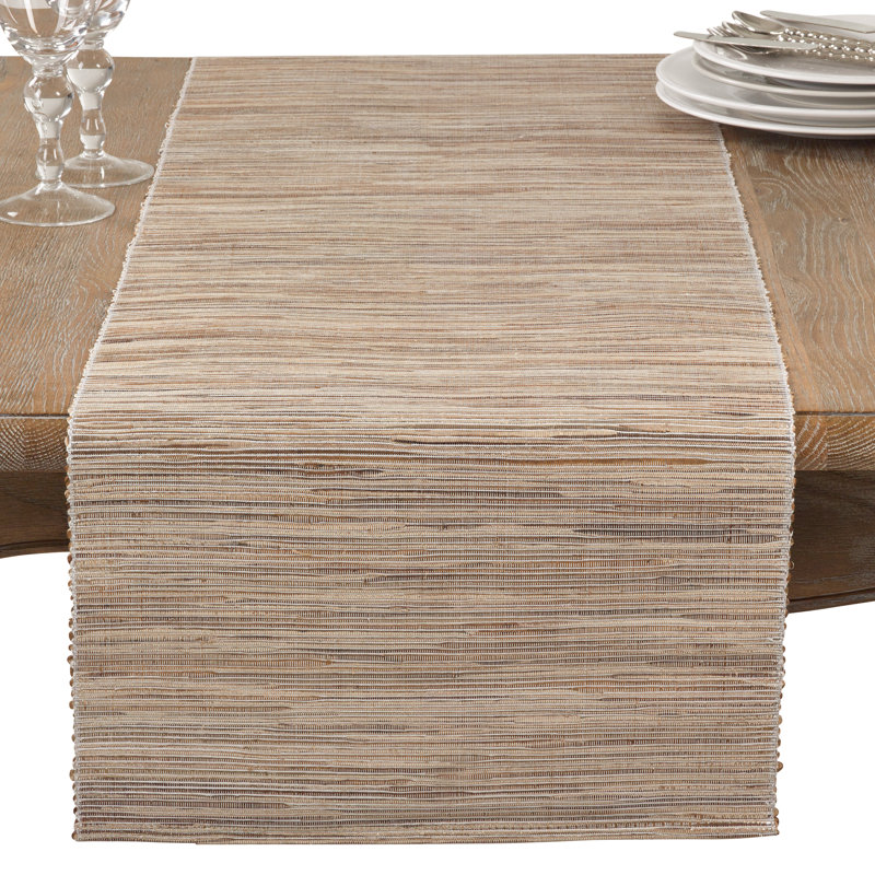 natural table runner