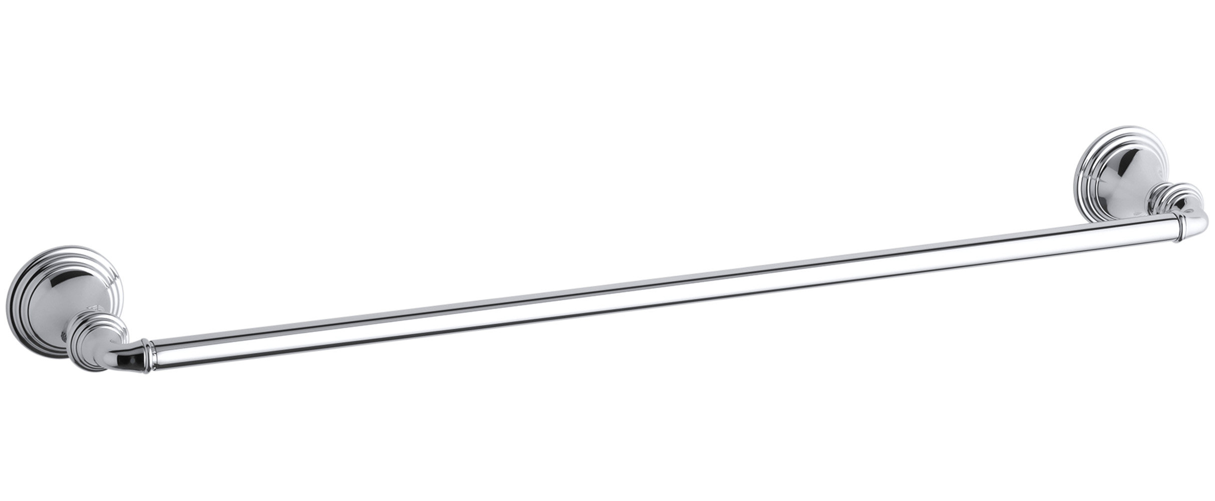 K10551CP,PB,BN Kohler Devonshire Single 24" Wall Mounted Towel Bar