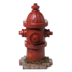 Dog's Second Best Friend Fire Hydrant Garden Art