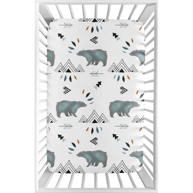 mountain crib sheets