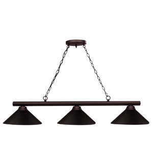 Pool Table Lights You Ll Love Wayfair Begley 3 Light Pool Table Lights Pendant