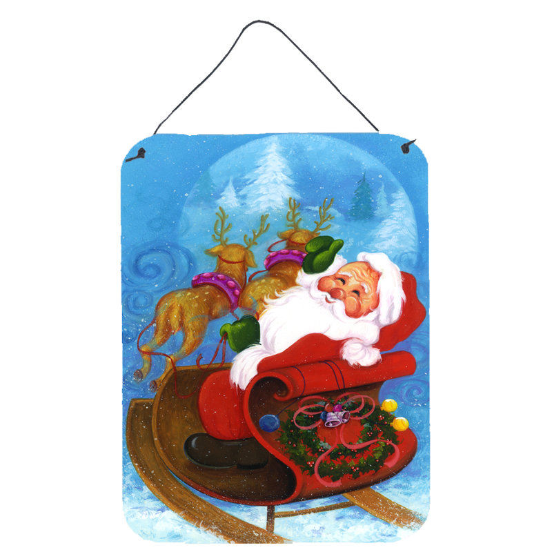 Caroline S Treasures Christmas Santa Claus Good Night Painting