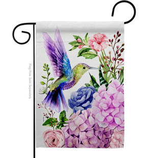Details about   Purple and Yellow Flowers Garden Flag 12" x 18" Double Sided 