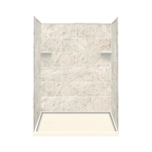 Go to store & view more images Samson Solid Surface Three Panel Shower Wall Kit