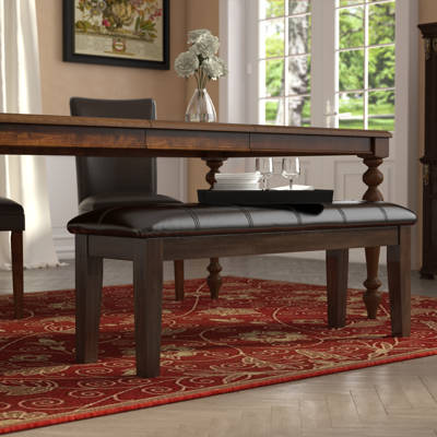 Porthos Home Delia Faux Leather Bench Reviews Wayfair
