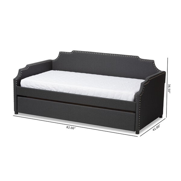 House of Hampton® Burgan Twin Daybed with Trundle & Reviews | Wayfair