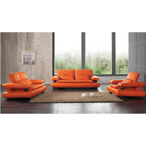 Noci Design 3 Piece Living Room Set Noci Design 3 Piece Living Room Set
