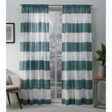 Striped Teal Curtains Drapes You Ll Love In 2021 Wayfair