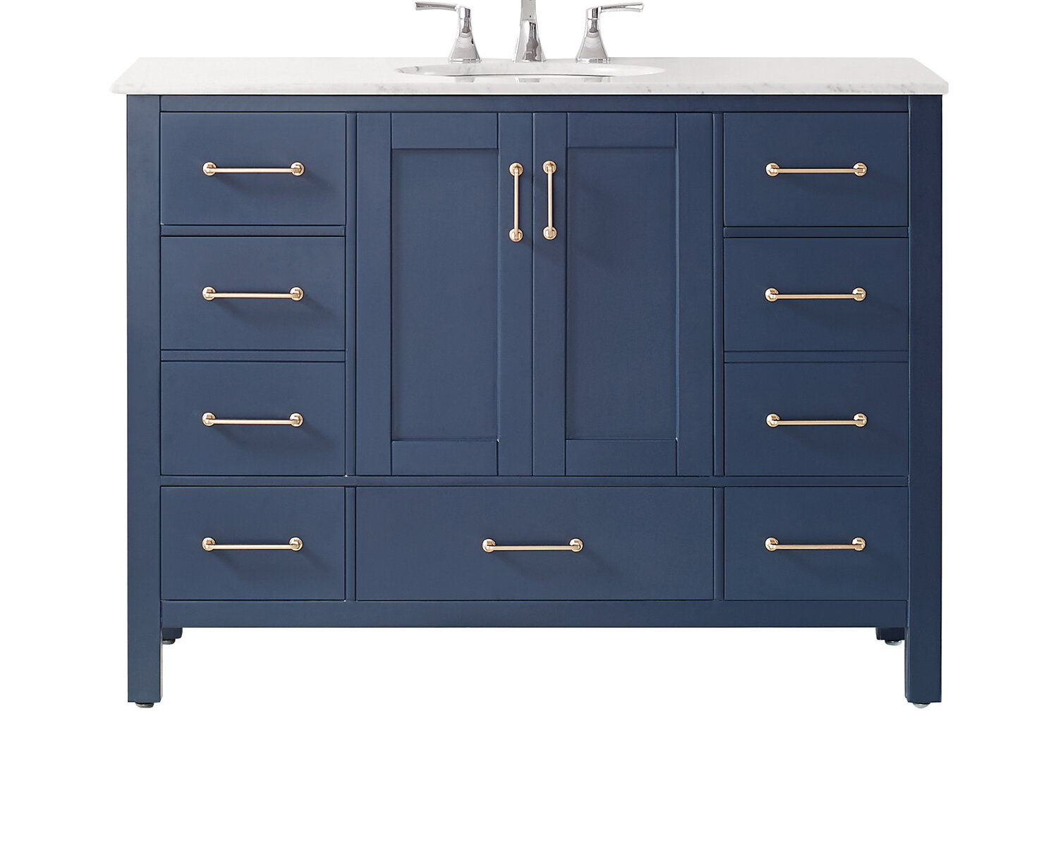 Longshore Tides Drexler 48 Single Bathroom Vanity Set Reviews Wayfair