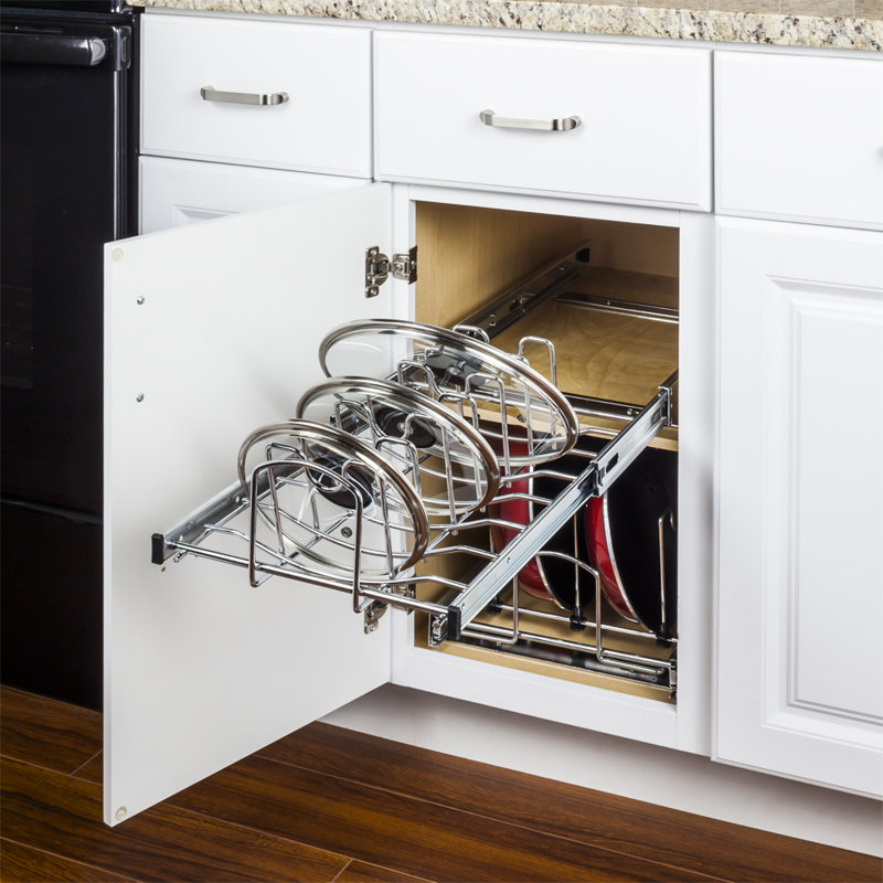 Hardware Resources Pots And Pans 5 3 H X 11 62 W X 19 87 D Drawer Organizer Reviews Wayfair
