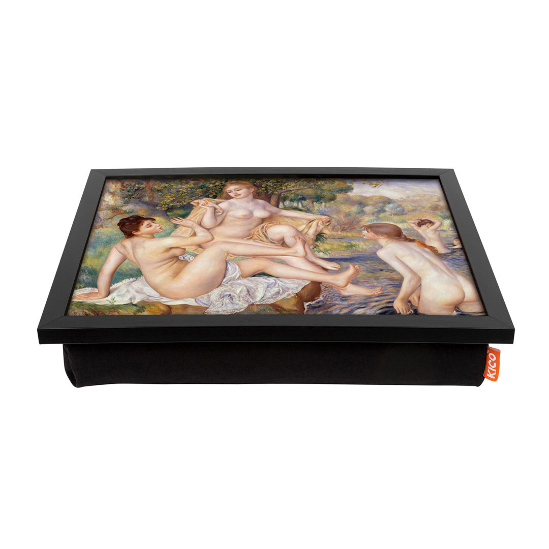 East Urban Home Laptop-Tablett The Large Bathers by Pierre-Auguste Renoir