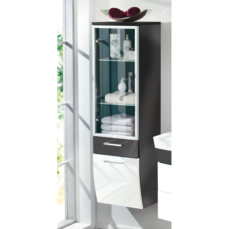 Belfry Bathroom Rima 40 X 134 6cm Wall Mounted Cabinet Wayfair Co Uk