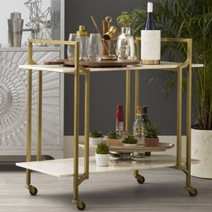 Marble Bar Carts You Ll Love In 2020 Wayfair
