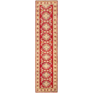 One-of-a-Kind Finest Gazni Hand-Knotted Red Area Rug