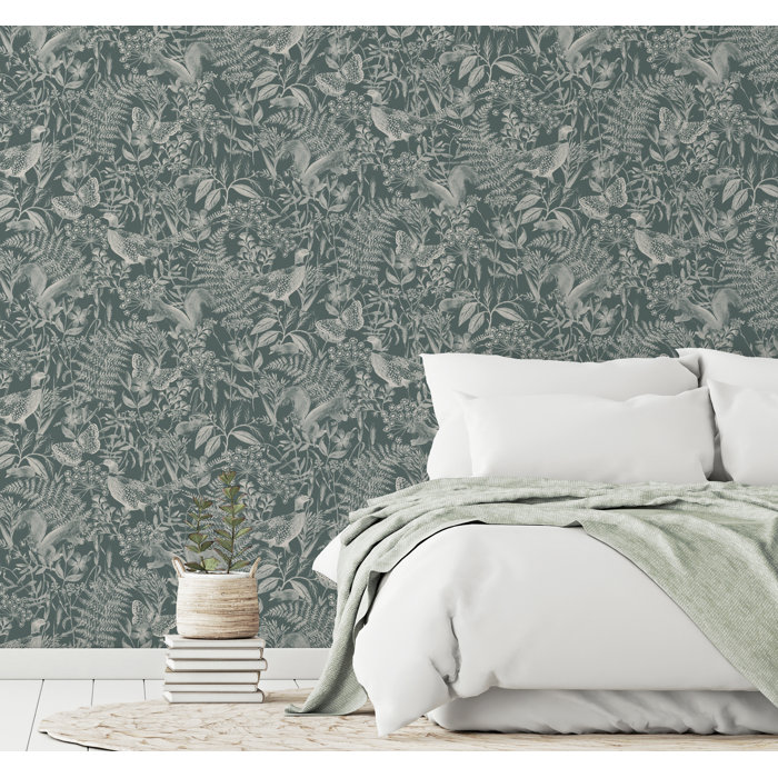 Arthouse Floral Wallpaper | Wayfair