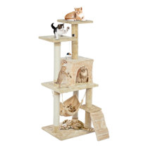 teepee cat tree wayfair