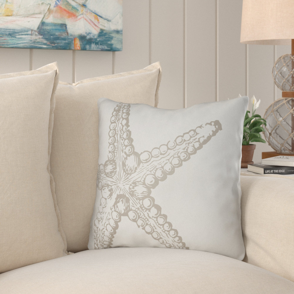 Beachcrest Home Brookline Nautical Iii Indoor Outdoor Throw Pillow Reviews Wayfair