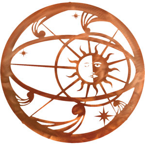 Sun And Moon Wall Decor celestial moon decor | wayfair Sun And Moon Wall Decor celestial moon decor | wayfair