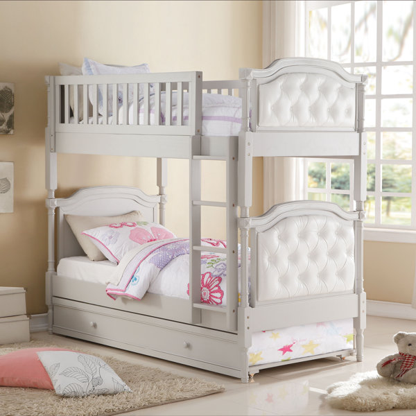 Maryjo Twin over Twin Bunk Bed with Trundle | Birch Lane