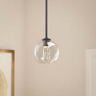 Go to store & view more images Kettner 1-Light Globe Pendant by Wrought Studio