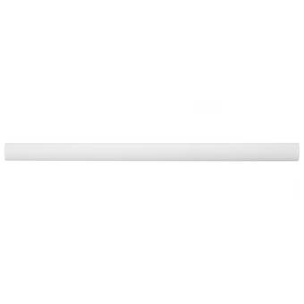 Elitetile Karra Carrara 6 X 0 75 Matte Ceramic Quarter Round Tile Trim In White Gray Wayfair