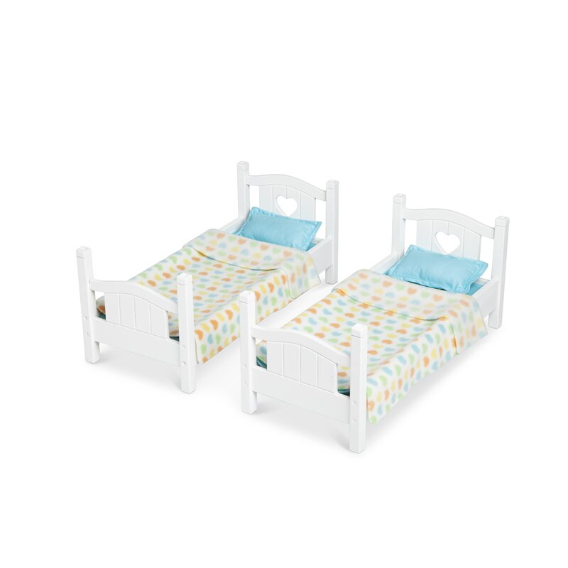 melissa and doug baby doll bed