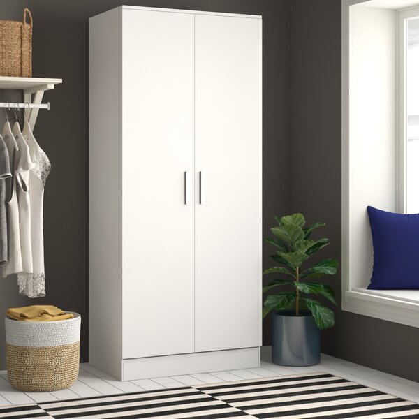 Zipcode Design Eva Plain 2 Door Wardrobe & Reviews | Wayfair.co.uk