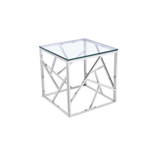 Angelea End Table by Orren Ellis