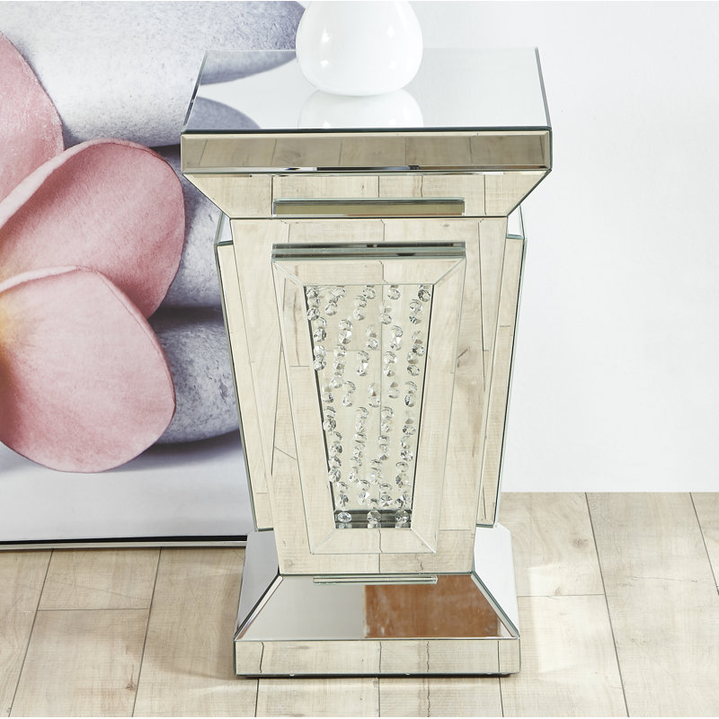 Rosdorf Park Latrell Crystal End Table Wayfair