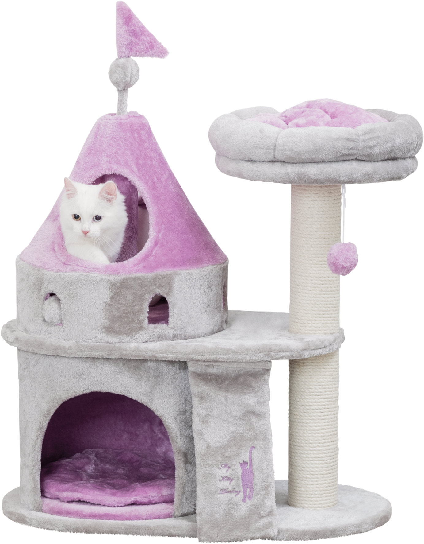 Archie Oscar 35 Gromit My Kitty Darling Castle Cat Condo Reviews Wayfair