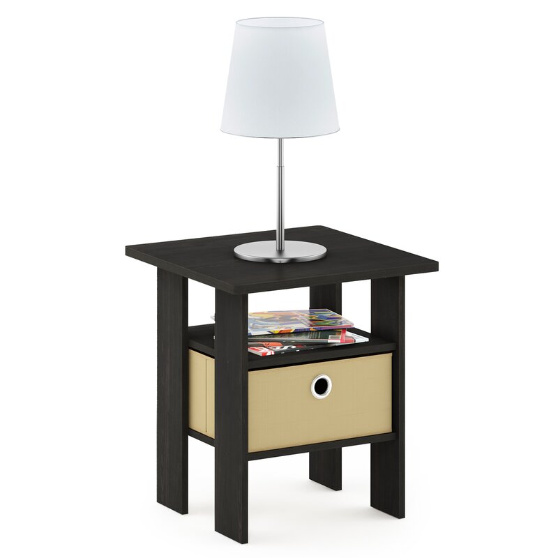 Wrought Studio Kenton Petite End Table With Storage Reviews Wayfair