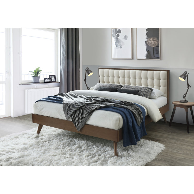 Corrigan Studio Abril Upholstered Platform Bed Reviews Wayfair