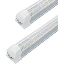 10X T5-Integrated 4FT 18W Cool White LED Tube Light Bulb 4 Feet Fluorescent Lamp 