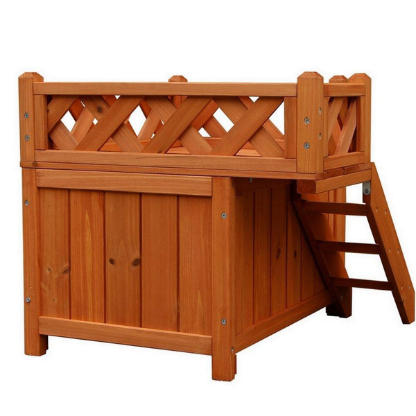 Wooden Cat Kennel Wayfair