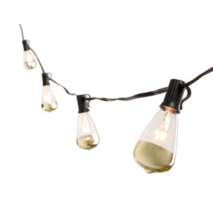 Best Dipper Edison Bulb LED 10-Light Globe String Light By Catalina Lighting Outdoor Lighting Dipper Edison Bulb LED 10-Light Globe String Light By Catalina Lighting Outdoor Lighting