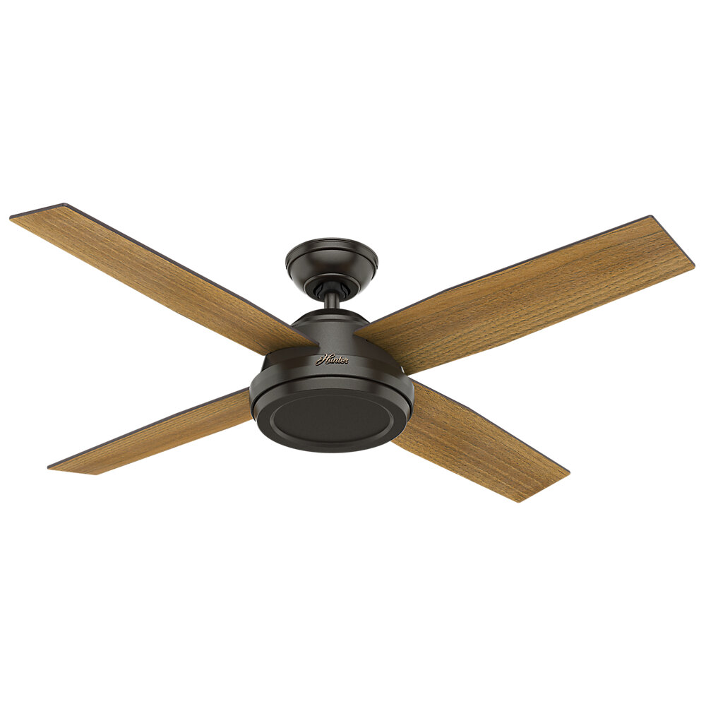 Hunter Fan 52 Dempsey 4 Blade Ceiling Fan With Remote Reviews