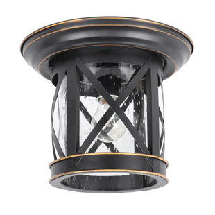 Best Vincent Outdoor Flush Mount By Breakwater Bay Outdoor Lighting Vincent Outdoor Flush Mount By Breakwater Bay Outdoor Lighting