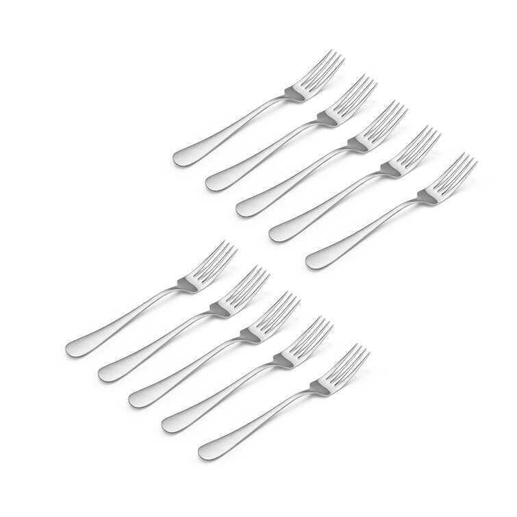 12 SHELLEY EXTRA HEAVY WEIGHT DINNER FORKS 18/0 S/S FREE SHIPPING US ONLY 