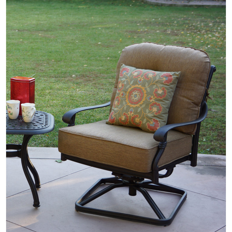 Fleur De Lis Living Windley Rocker Swivel Recliner Patio ...