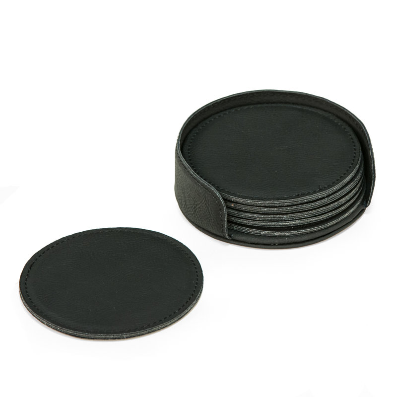 black coaster set