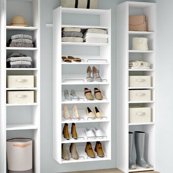 Project Tidy Grid 25 W Essential Shoe Shelves Reviews Wayfair