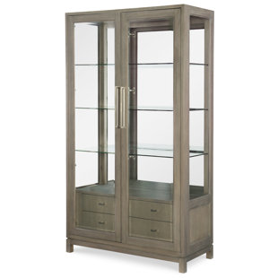 Go to store & view more images Rachael Ray Home Highline by Rachael Ray Home Lighted Curio Cabinet